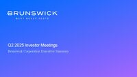 Q2 2025 Investor Meetings