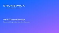 Q4 2025 Investor Meetings