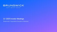 Q1 2025 Investor Meetings